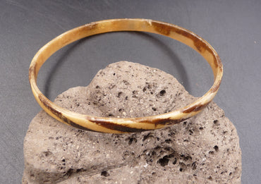 Bracelet jonc "Mbacké" en corne de zébu Sénégal