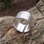 Bague Bouddhiste Tibétaine en argent 925 Sutra du Coeur