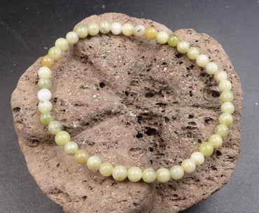 Bracelet Jade Néphrite grade A - boules 4 mm