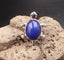 Bague tortue en Lapis Lazuli d'Afghanistan - Taille réglable