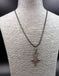 Collier Croix du sud touareg argent Niger pendentif d'Agadez