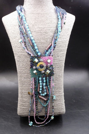 Collier Juliette en perles de rocaille et nacre