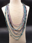 Collier Grace en perles de rocaille, perles de verre et perles en nacre