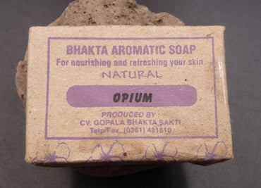 Savon bio à l'huile essentielle d'opium de Bali