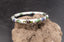 Bracelet jonc rigide vintage en émail cloisonné