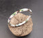 Bracelet jonc rigide vintage en émail cloisonné