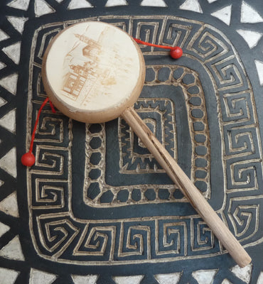 Percussion tambourin de mendiant Tap-Tap instrument de musique Maroc