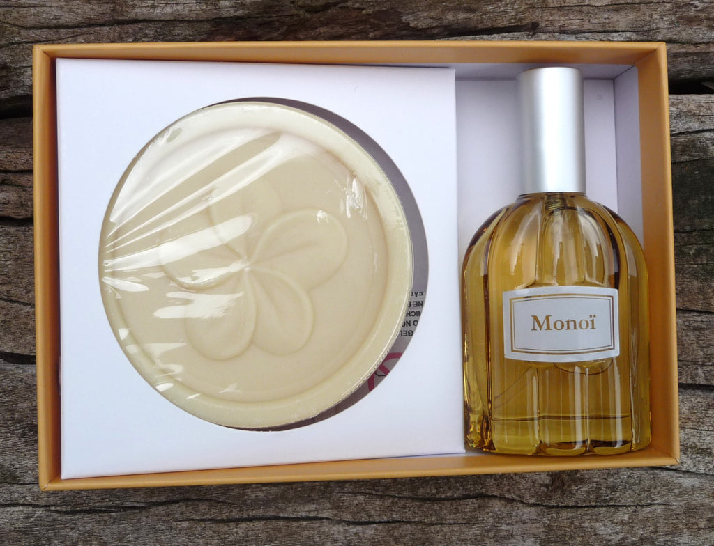Coffret eau de toilette et savon Monoï Esprit de Provence