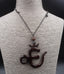 Collier signe Om Aum hindou en bois de suar