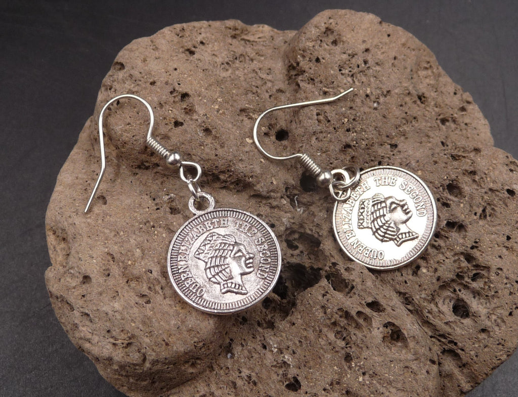 Boucles d'oreilles reine Elisabeth II