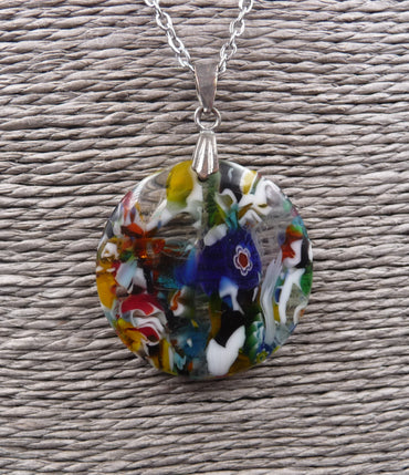 Collier en verre de Murano