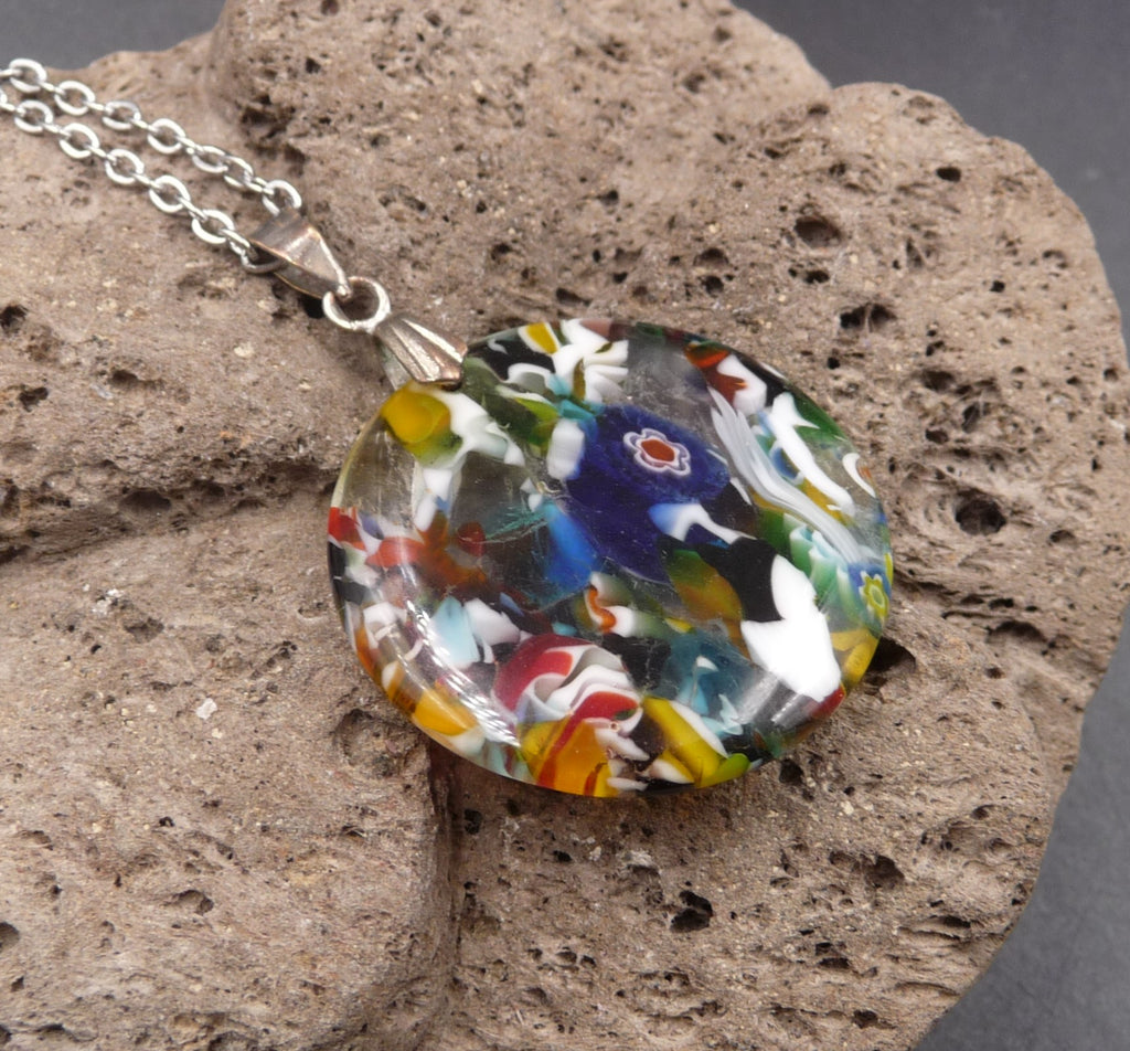 Collier en verre de Murano