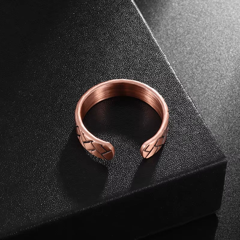 Bague en cuivre avec aimants Anti-Douleurs Arthrose Rhumatisme