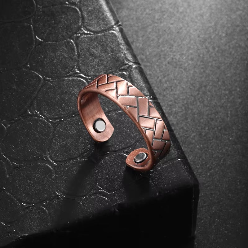 Bracelet Cuivre Homme Arthrose Bague En Cuivre Avec Aimants Anti