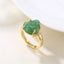 Bague Bouddha rieur en jade