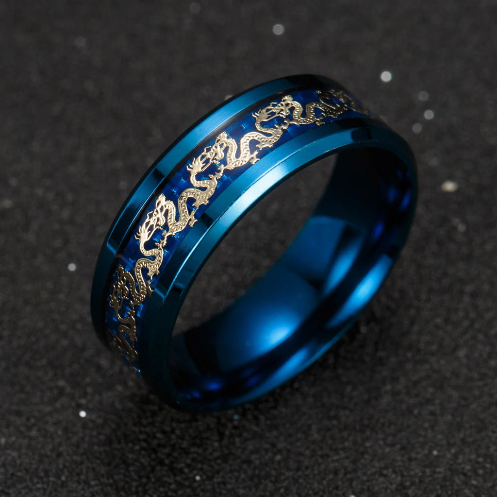 Bague dragon chinois sale