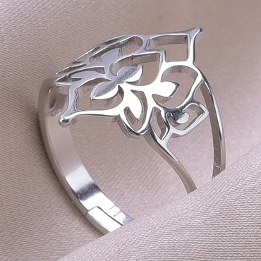 Bague "Eveil du Lotus"