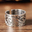 Bague Bouddhiste Tibétaine Sutra en argent 925