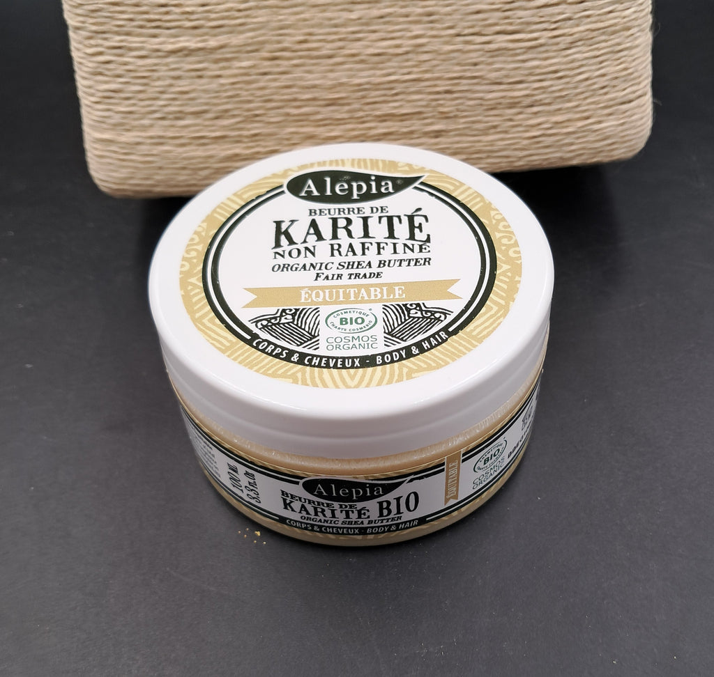 Beurre de Karité équitable Bio Burkina Faso Pot 100 ml Alepia