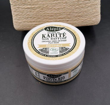 Beurre de Karité équitable Bio Burkina Faso Pot 100 ml Alepia