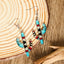 Boucles d'oreilles Amérindiennes Navajo cactus