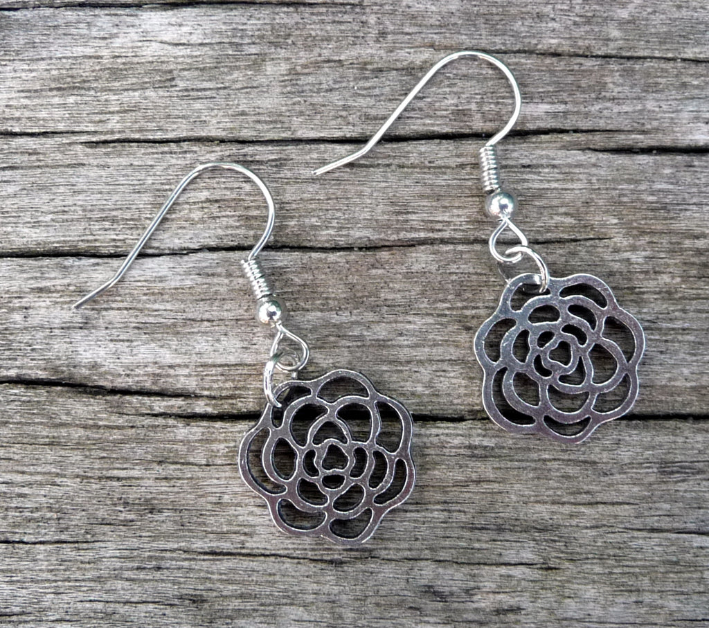 Boucles d'oreilles Fleur de Lotus