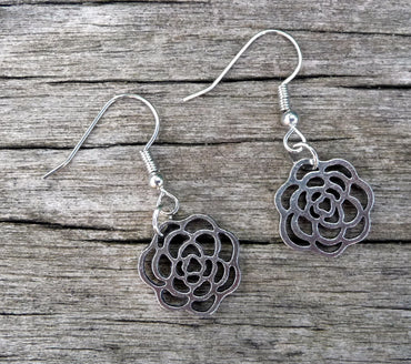 Boucles d'oreilles Fleur de Lotus
