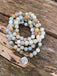 Bracelet Mala 108 perles en Amazonite - Symbole arbre de vie