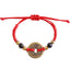 Bracelet de pièces chinoises porte-bonheur - Cinq pièces Feng shui de l’empereur