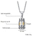 Collier Pendentif Moulin à Prières Tibétain mantra "Om Mani Padme Hum"