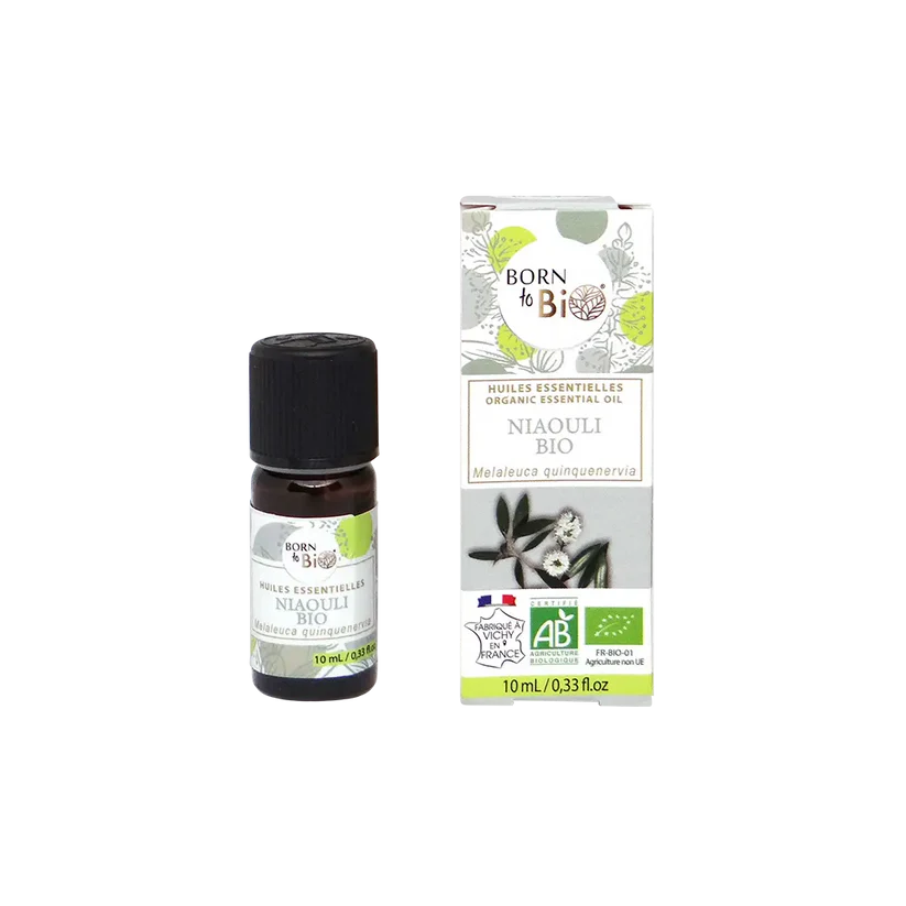 Huile essentielle Niaouli Certifiée Bio Born to Bio