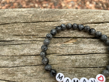 Bracelet spécial Fête des Mères en Labradorite naturelle