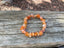 Bracelet perles chips en Cornaline naturelle