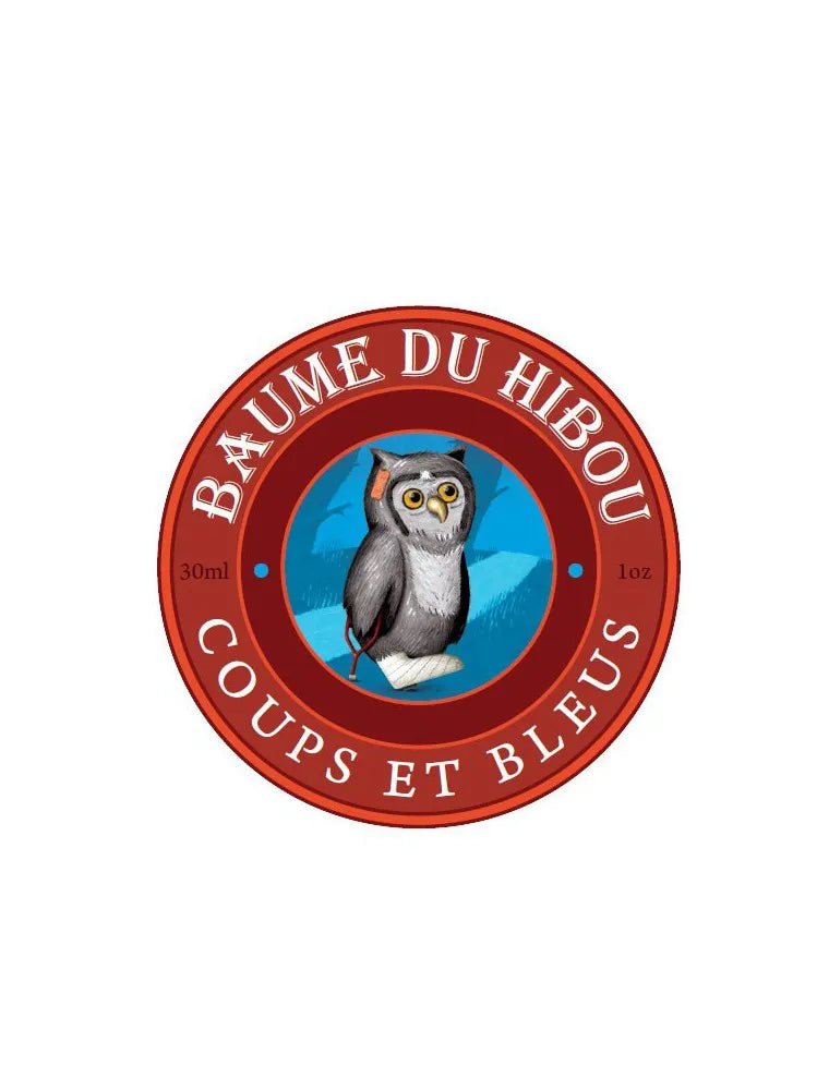 Baume du hibou Coups et bleus Bio - Stimulant et décongestionnant