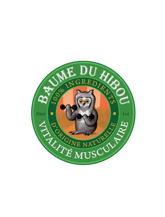 Baume du hibou Vitalité musculaire Bio - Prépare les muscles et calme les douleurs