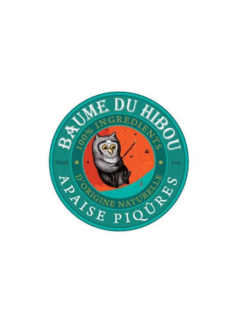 Apaise piqûres Bio - Régénère et apaise  - Baume du hibou