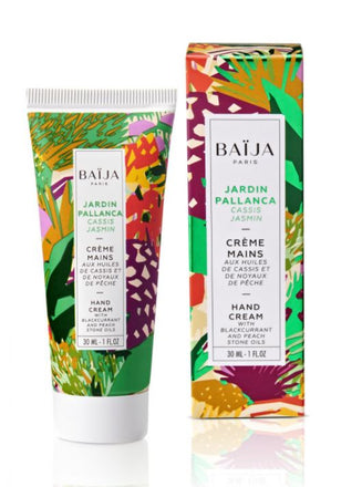 Crème main Jardin Pallanca aux huiles essentielles de cassis et de noyaux de pêche