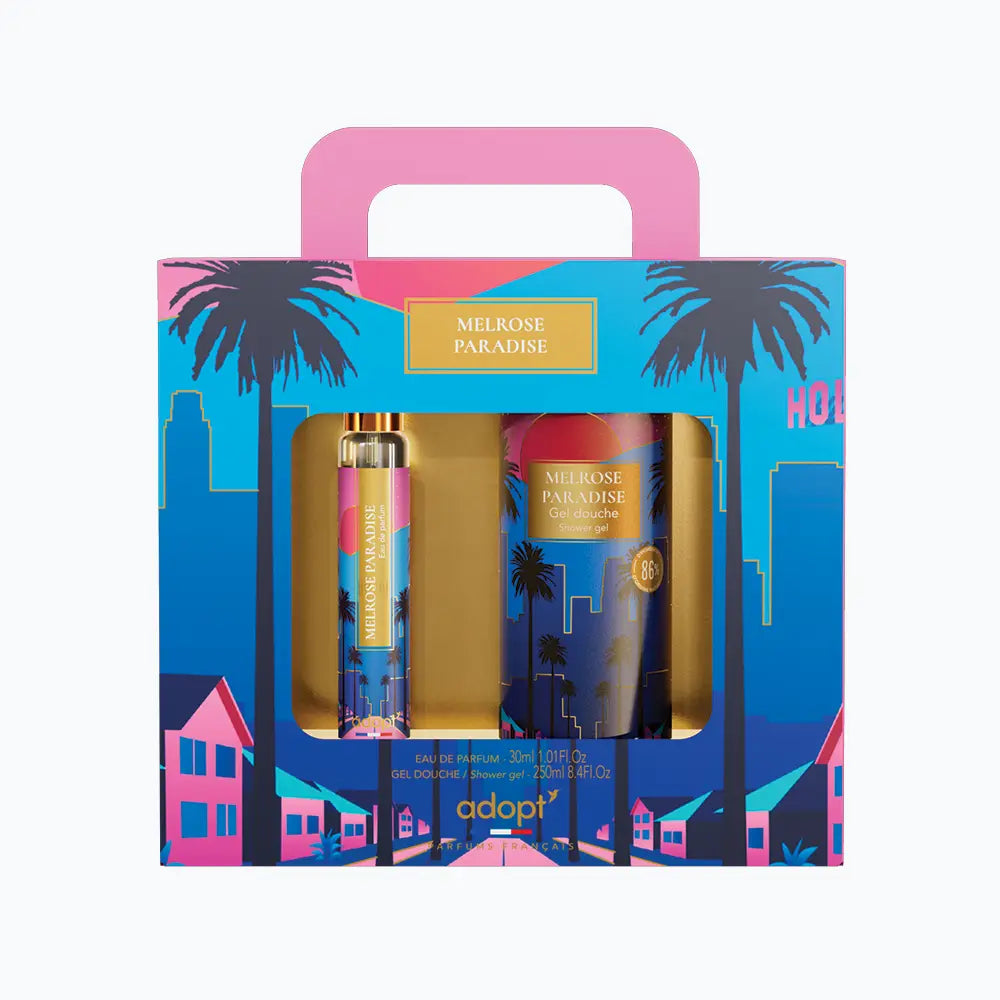 Coffret Melrose Paradise Adopt eau de parfum 30 ml + gel douche 250 ml
