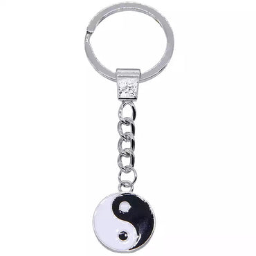 Porte-clés Yin Yang pour amoureux. Lot de 2 porte-clés.