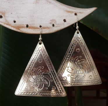  BOUCLES D'OREILLE ORIENTALES ARTISANAT INDE