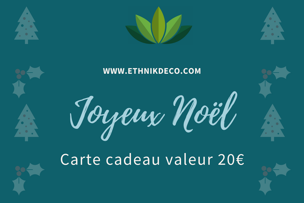 E-Carte cadeau Noël