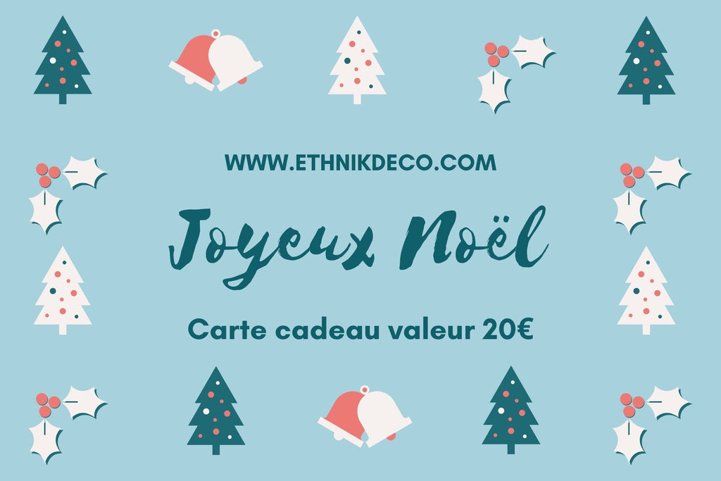 E-Carte cadeau Noël