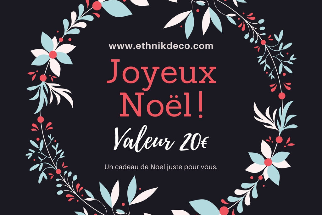 E-Carte cadeau Noël