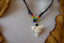 Collier dent de requin perles rasta