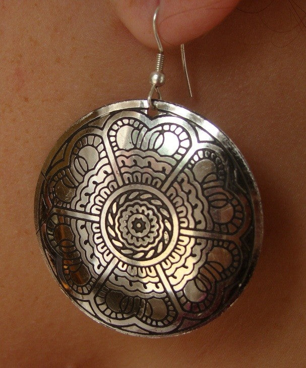  BOUCLES D'OREILLE ORIENTALES ARTISANAT INDE
