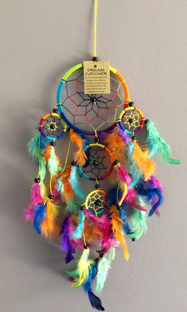 Capteur de rêves attrape rêves dreamcatcher 7 chakras