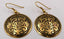 Boucles d'oreilles orientales artisanat Inde