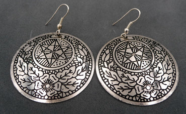 BOUCLES D'OREILLE ORIENTALES ARTISANAT INDE