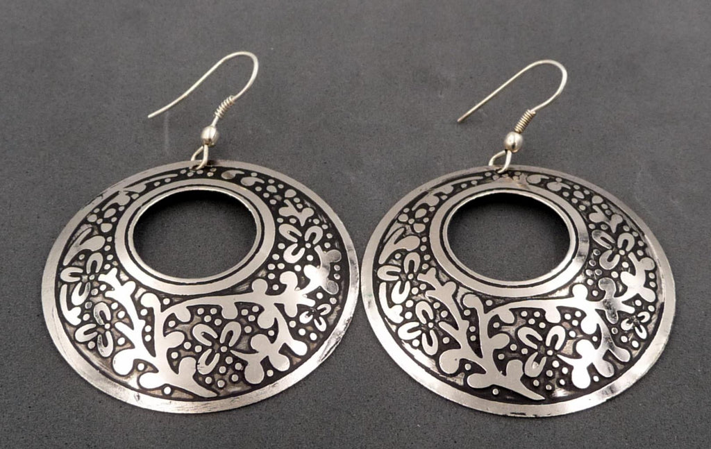  BOUCLES D'OREILLE ORIENTALES ARTISANAT INDE