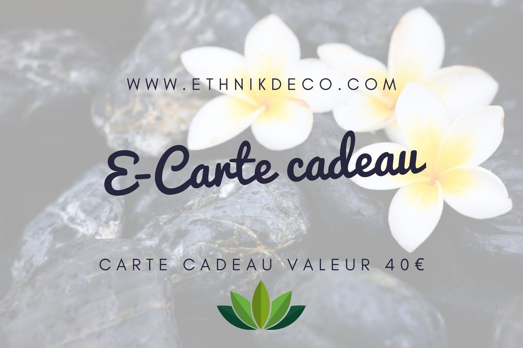 E-Carte cadeau